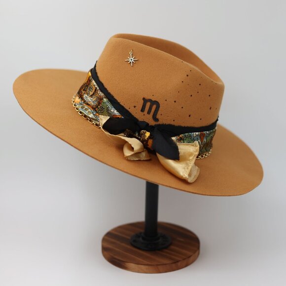 Wyeth by Todd Magill Accessories - Wyeth Sloane in Honey Scorpio Hat ♏️ O/S